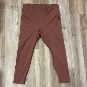 Fabletics PureLuxe Rust Leggings